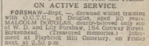 Malcolm Douglas Forshaw